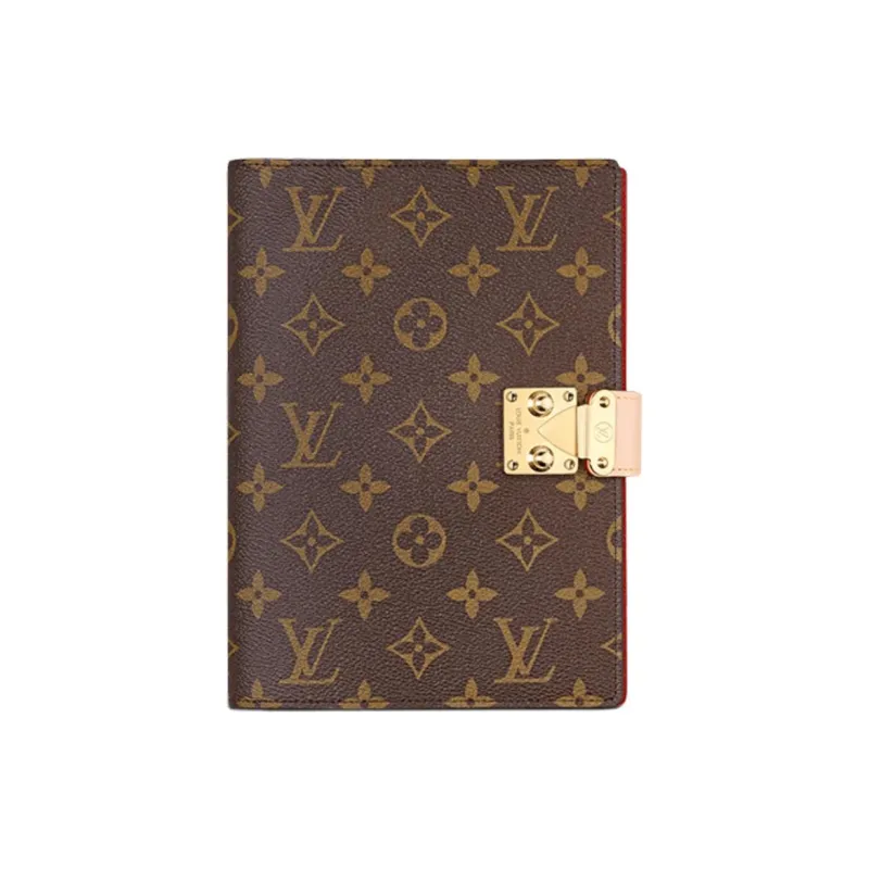 LOUIS VUITTON PAUL Practical Medium Size Notebook Cover Brown Laptops-1