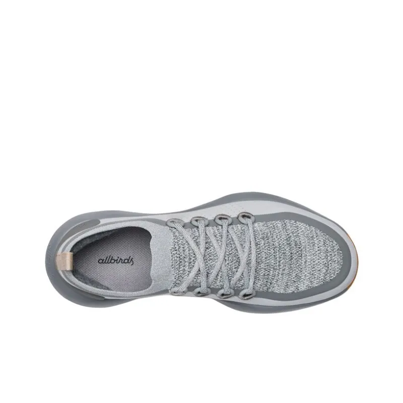 Allbirds Trail Runner SWT Shock Absorbers Low Top Running Shoes Men's Light Gray-1