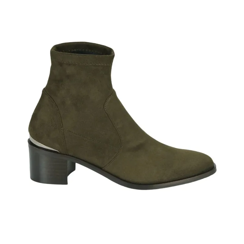 JB MARTIN Ankle Boots Women's Army Green-1