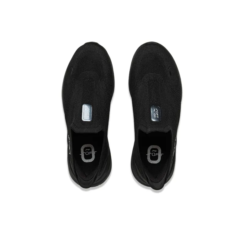 LiNing SOFT GO 2 KNIT Cushioning Wear-Resistant Low-Top Casual Shoes Men's Black-4
