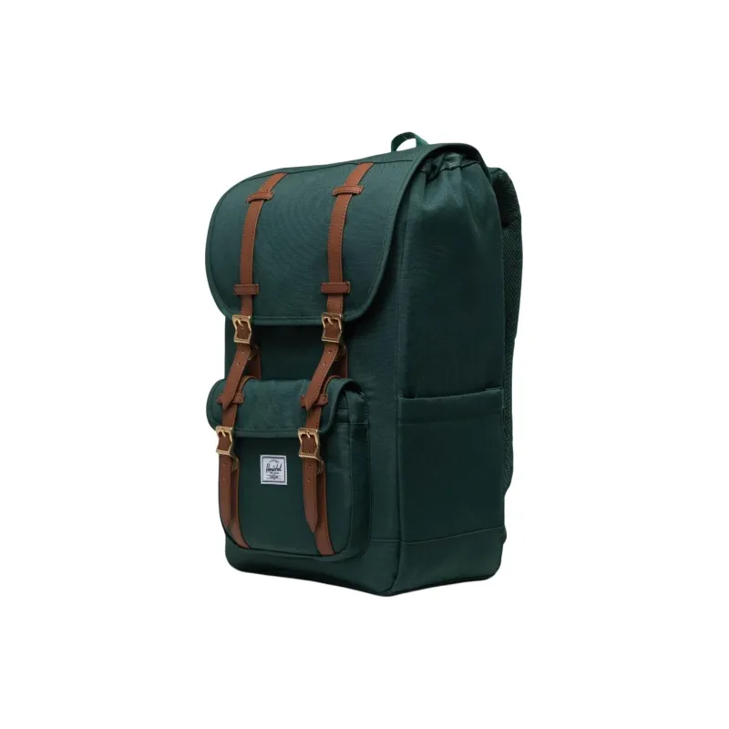Herschel Recycled Fabric Backpack Unisex Dark Green-2