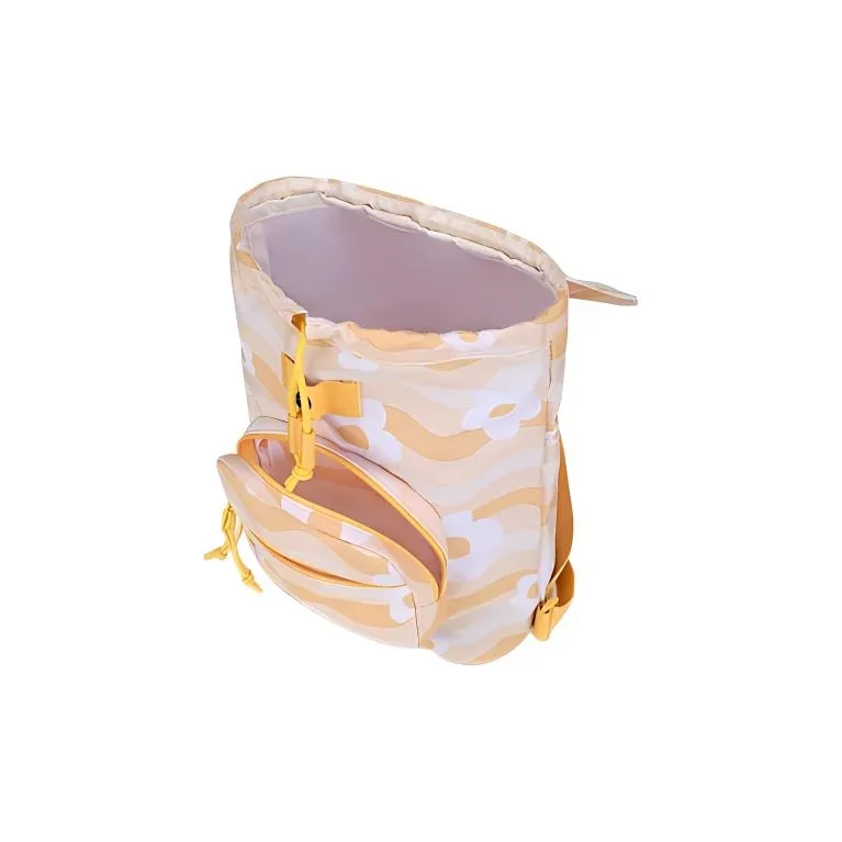 JanSport Recycled Polyester Backpack Mini Unisex Dynamic Yellow-4