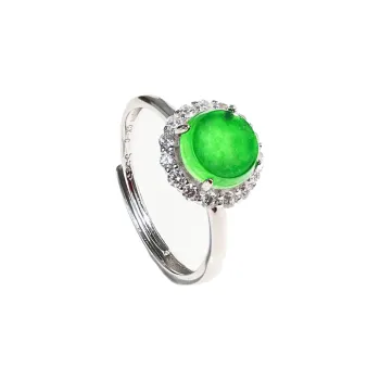 CUIYOUSHIJIA Ice Type Jadeite Rings Women's