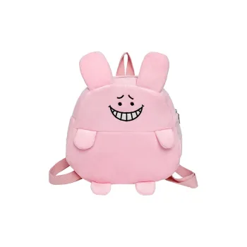BUBM Plush Backpack Regular Unisex Pink