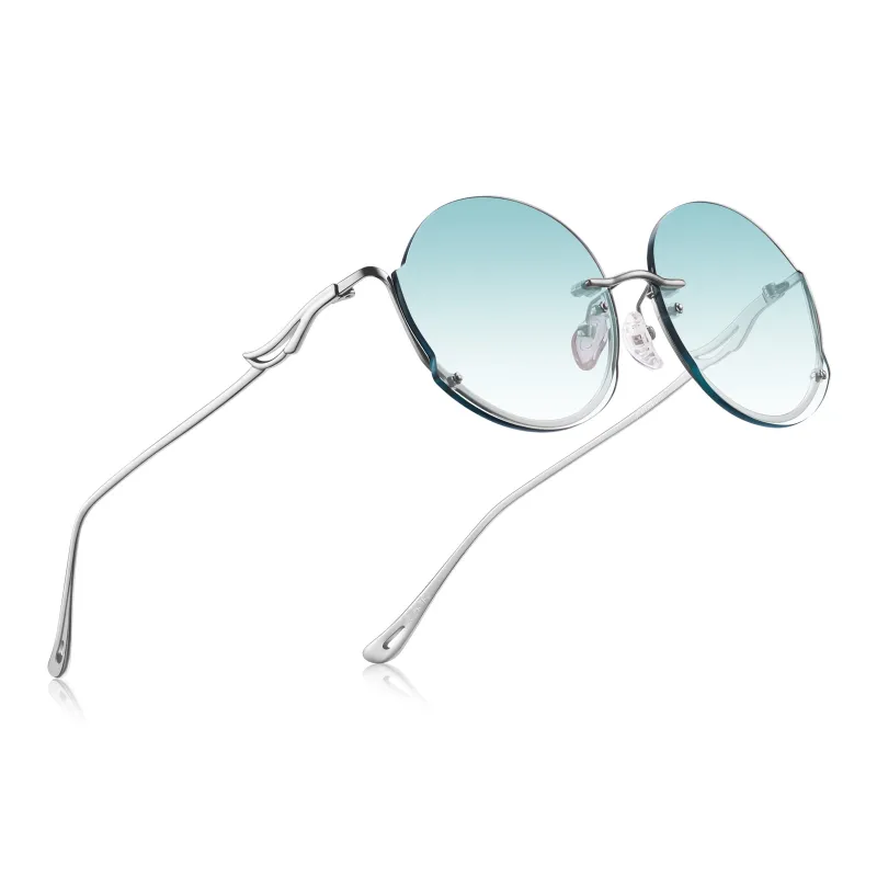 Lao Feng Xiang Β Titanium Sunglasses Women's-3