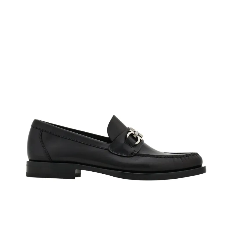 FERRAGAMO GANCINI Loafers Men's Black-1