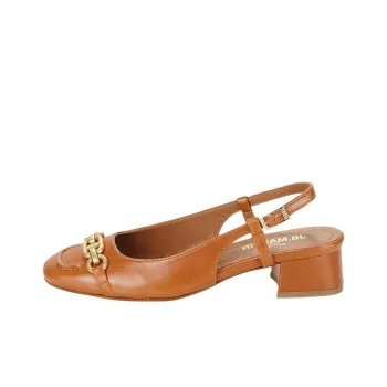 JB MARTIN Vivelle Chunky Heel High Heels 4cm Women's Orange