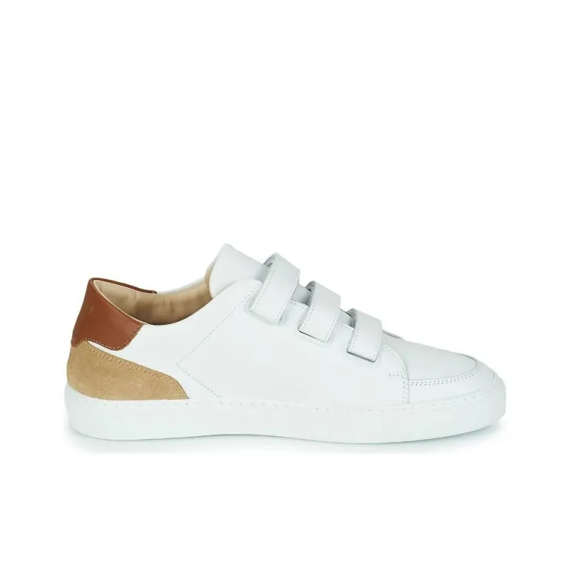 PELLET SID Low-Top Skateboard Shoes Men's White-1