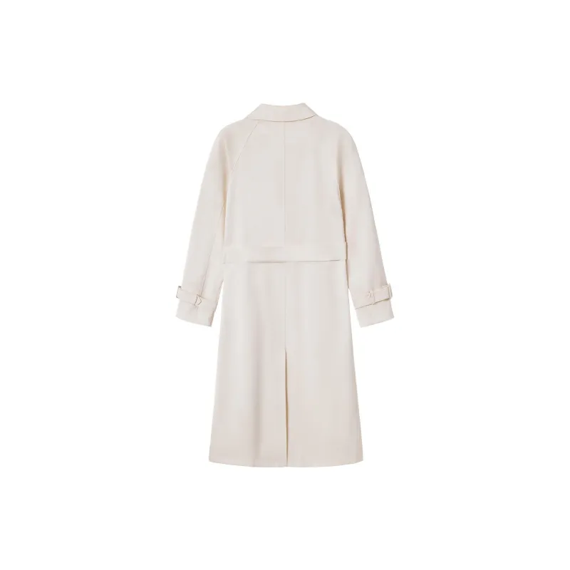 NINE WEST Trench Coat Women's Beige-1