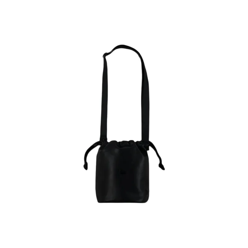 New Era PU Bucket Bags Crossbody Bag, Shoulder Bag Regular Unisex Black-2