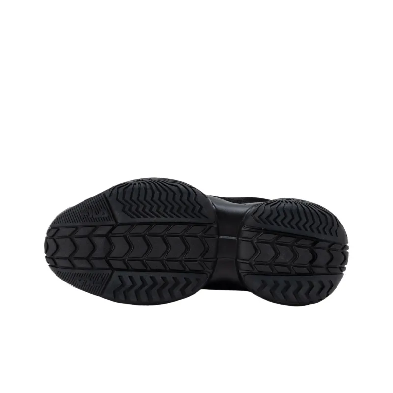 FILA Provenance Slip Resistant Low Top Casual Shoes Unisex Black-3