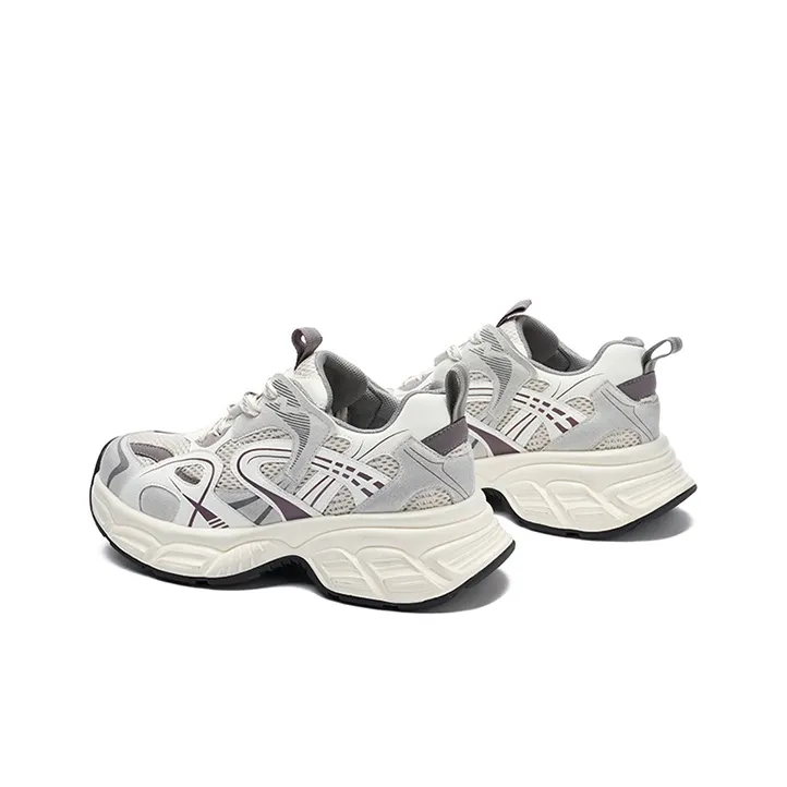JOSINY Non-slip Lightweight Low-Top Chunky Sneakers Women's-8