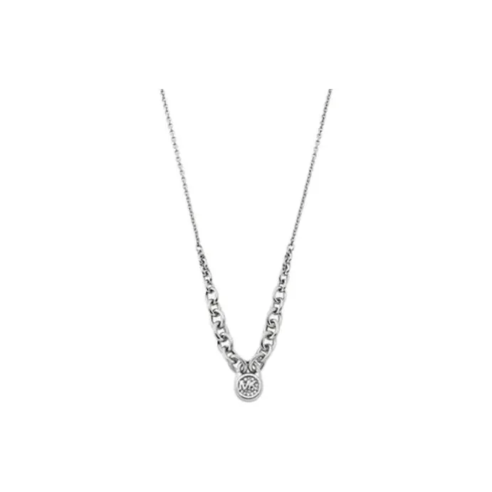 MICHAEL KORS Pavé Lock Necklace-0