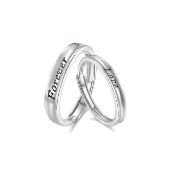 Muyan S999 Fine Silver Rings Unisex