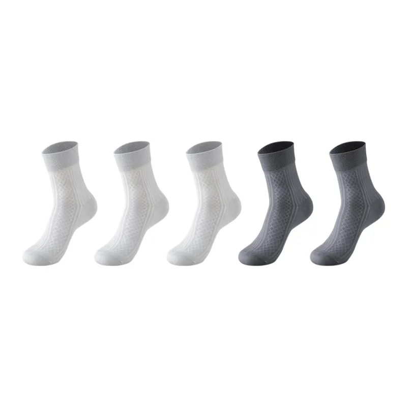 MIIOW Cool One Summer Series Mid-Calf Socks Unisex 5 Pack-23