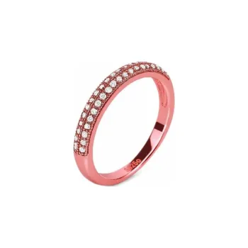 Folli Follie Stainless Steel Rings Women's Pink