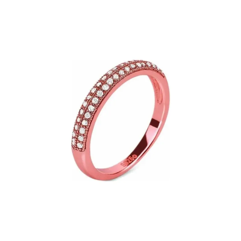 Folli Follie Stainless Steel Rings Women's Pink-0