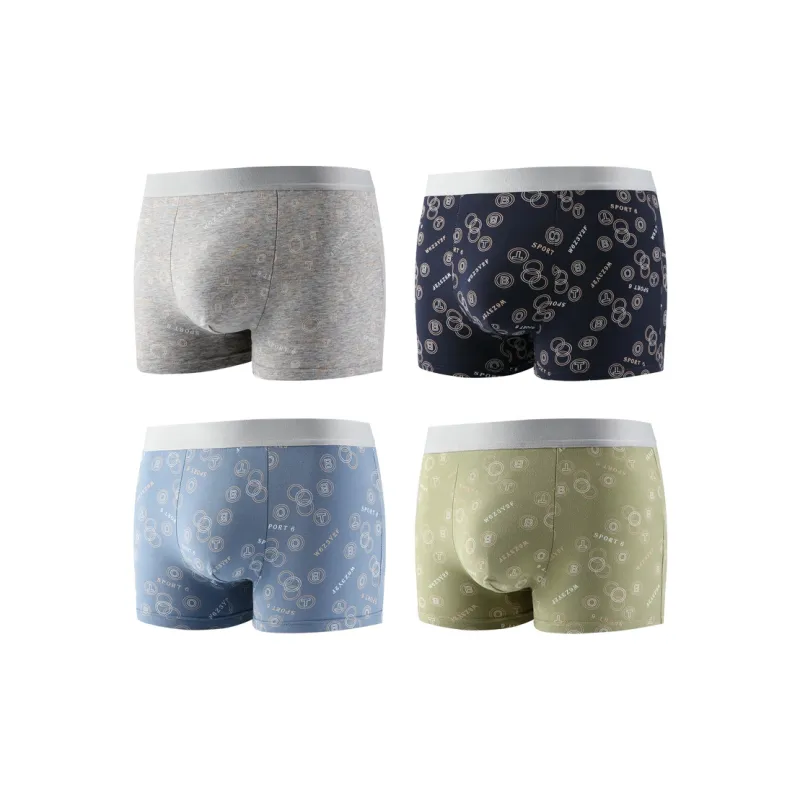 MIIOW Trend Party Series Underpants Men's 4 Pack-4