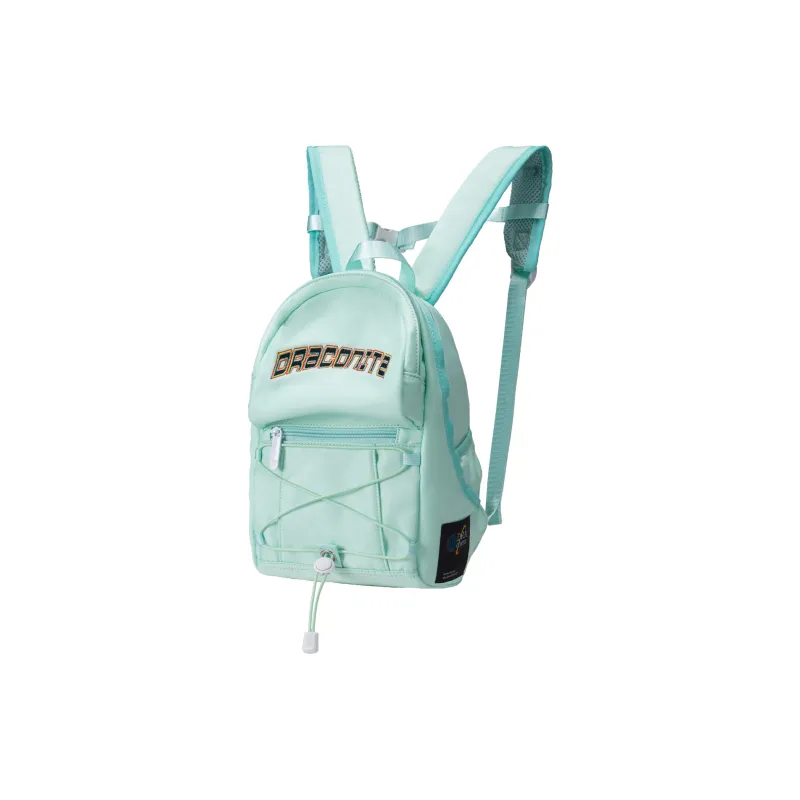 QRST Polyester Backpack Unisex Gray/Pink-23