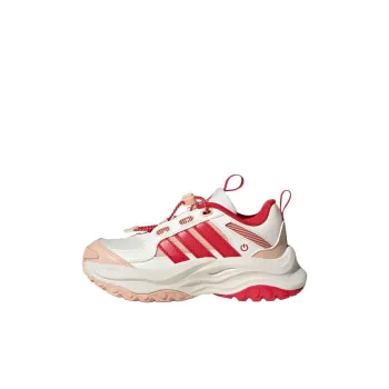 Adidas Maxxwavy Anti Slip Wear Resistant Low Top Kids' Running Shoes White Red Kids'