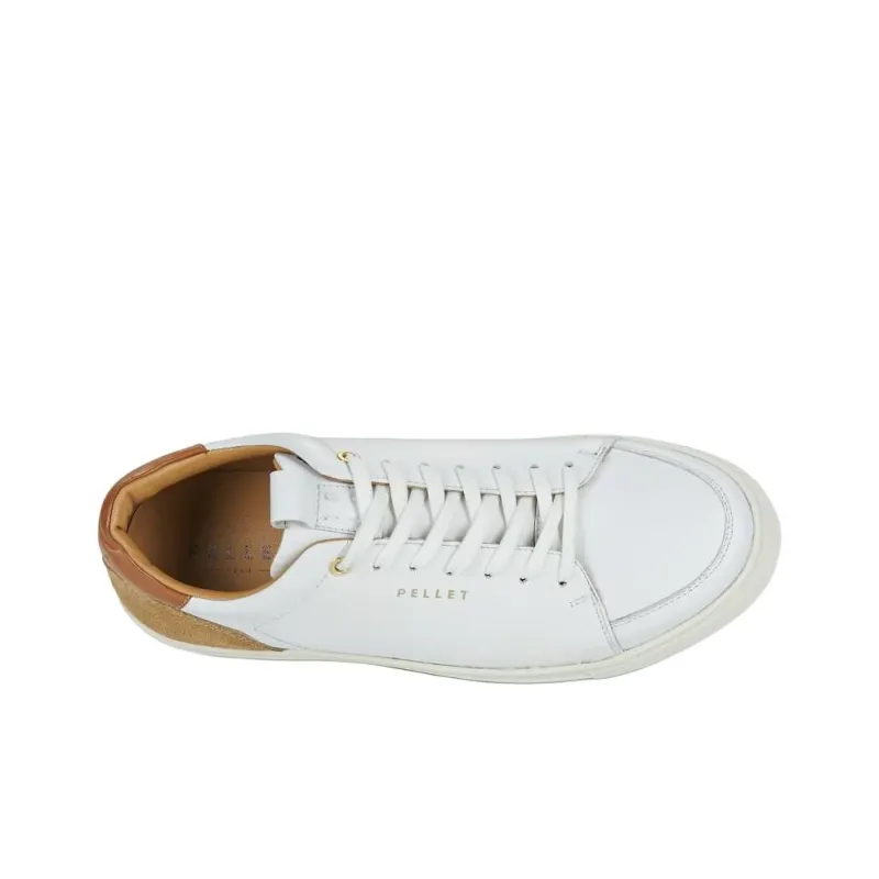 PELLET Simon Low-Top Skateboard Shoes Men's White-5
