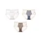 3 Pack (C-Blue+Brown+White)