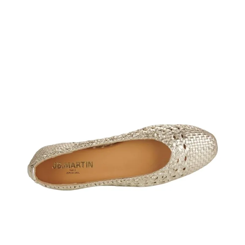 JB MARTIN Casual Single Shoes Women's Gold-4
