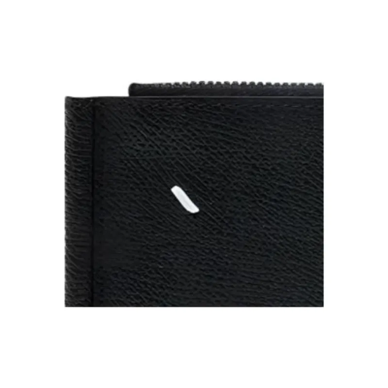 Maison Margiela Cow Leather Wallet Unisex Black-4
