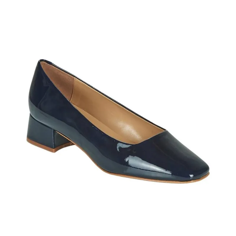 JB MARTIN CATEL Block Heel High Heels 4cm Women's Blue-2