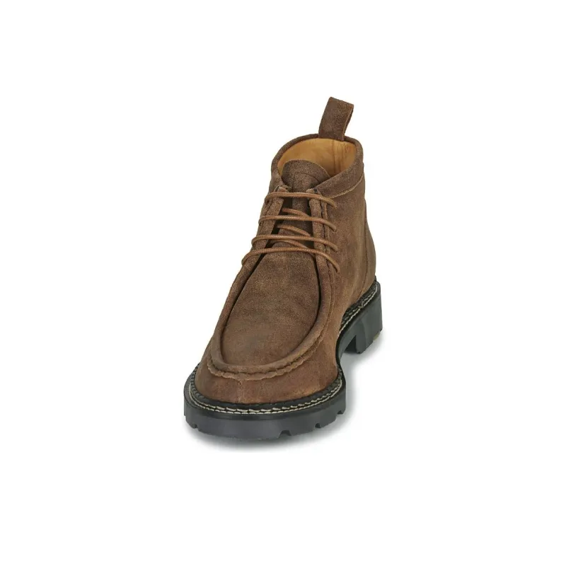 PELLET MARIO Ankle Boots 2cm Men's Brown-3