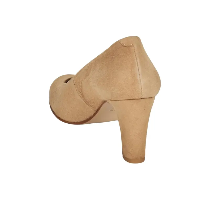 JB MARTIN Linda Chunky Heel High Heels Women's Brown-4