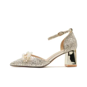 XIMO BULL Block Heel High Heels Women's