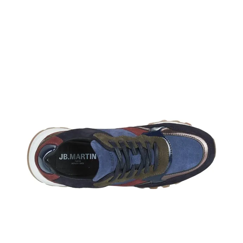 JB MARTIN Humble Low Top Casual Shoes Women's Blue-4