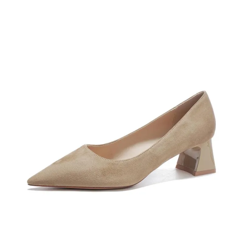 Than Than Me Chunky Heel High Heels Women's-4