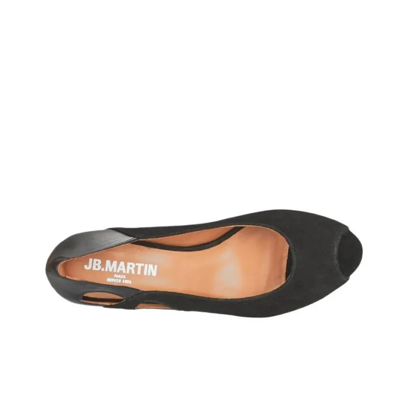 JB MARTIN Slim Heel High Heels Women's Black-3