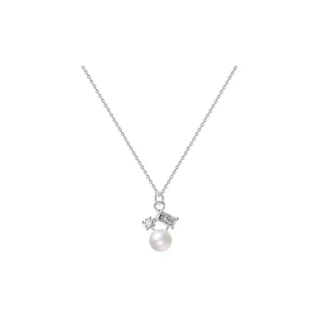 Heart Grass 999 Fine Silver Necklaces Women's