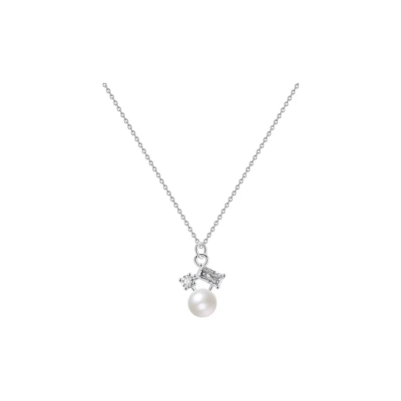 Heart Grass 999 Fine Silver Necklaces Women's-0