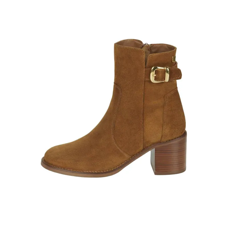 JB MARTIN Paprika Ankle Boots 7cm Women's Brown-0