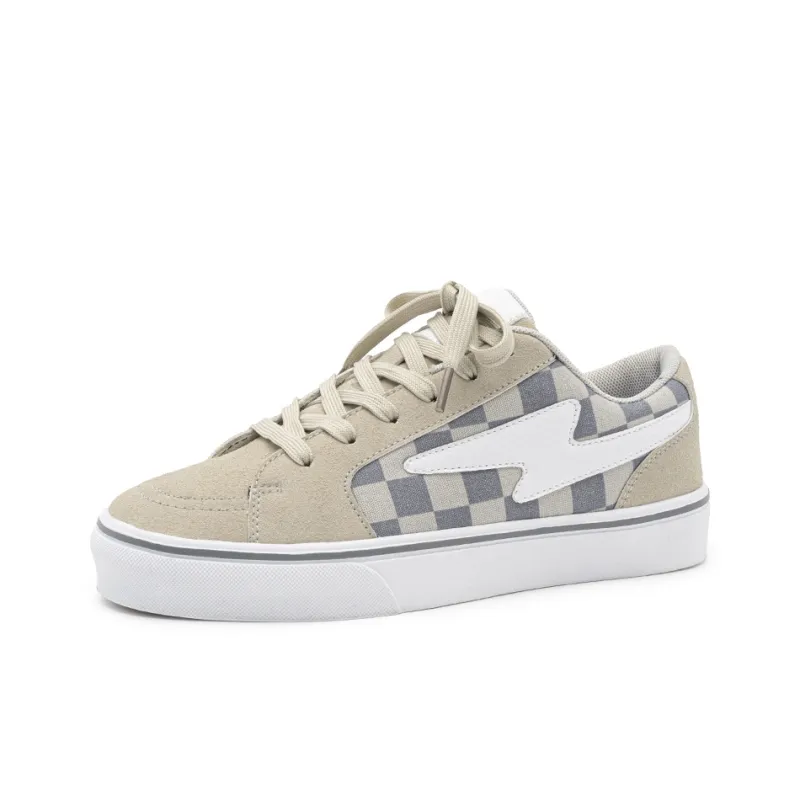 BEIER Lightning Collection Unique And Versatile Classic Vintage Cushioning Balance Low-Top Skateboard Shoes Unisex-2