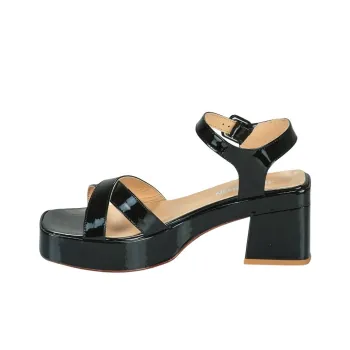 JB MARTIN LUNAIRE Strap Sandals 7cm Women's Black