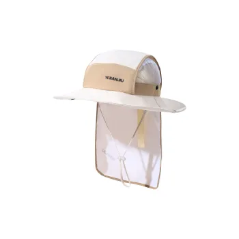 RX UVCUT Polyester Sun Protection Hats Unisex