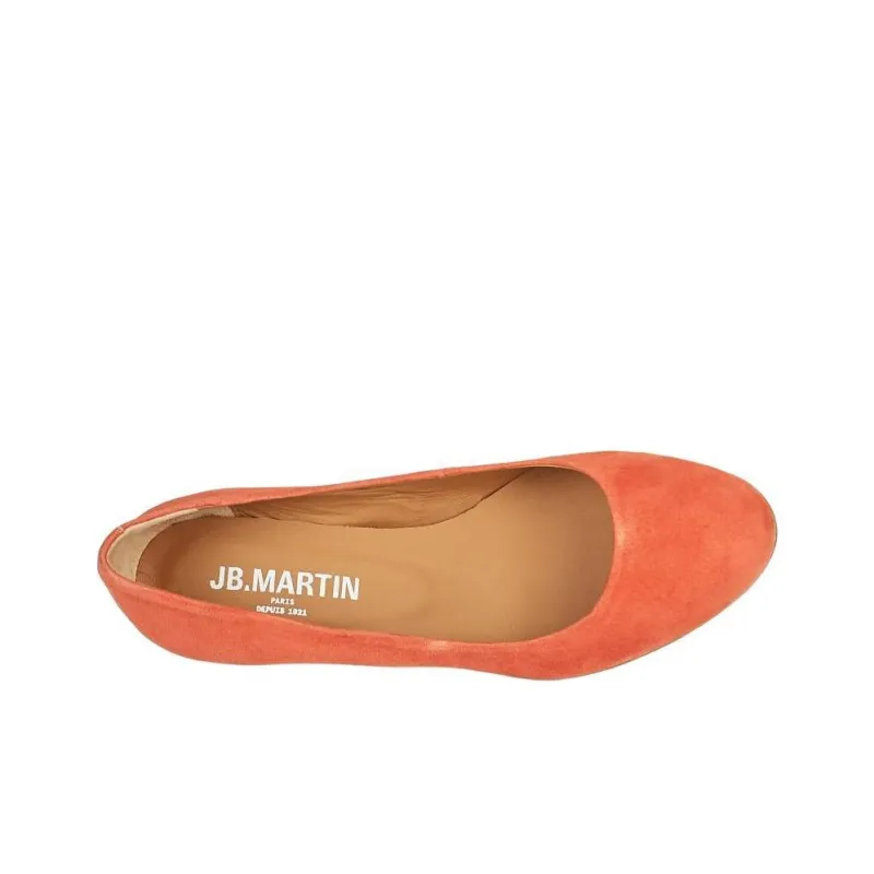 JB MARTIN Chunky Heel High Heels Women's Orange-5