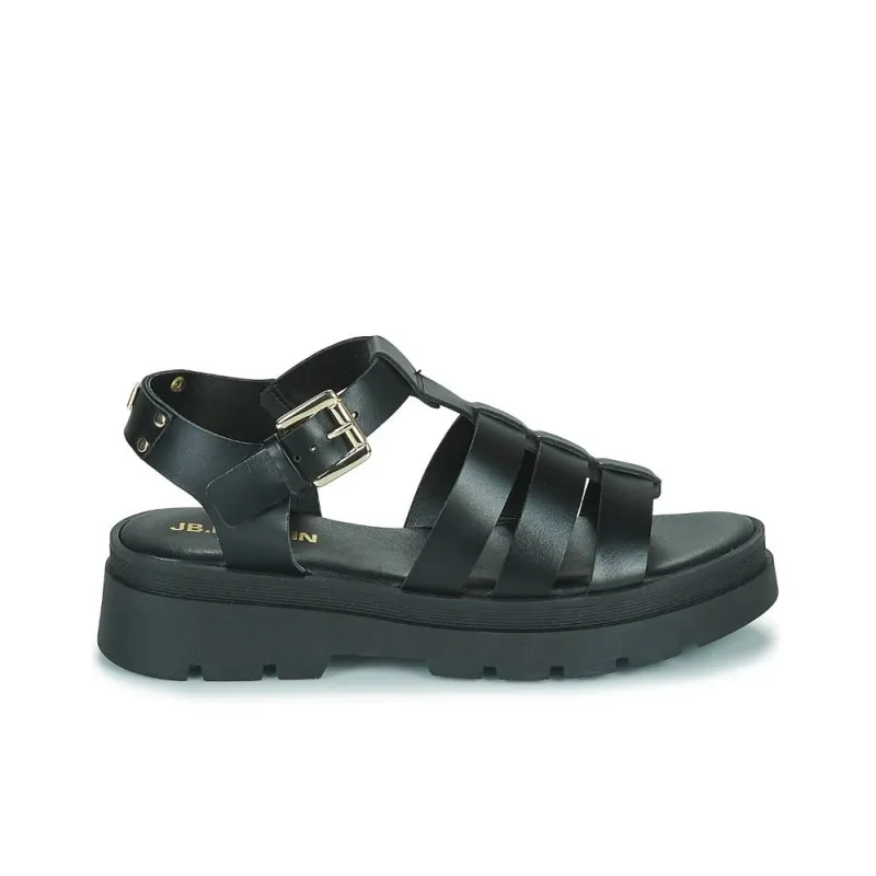 JB MARTIN DELICE Roman Sandals Women's Black-1