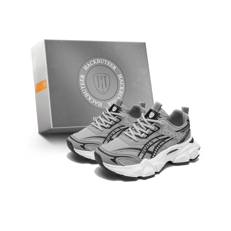 HACKBUTEER Low-Top Chunky Sneakers Men's Box Included-6