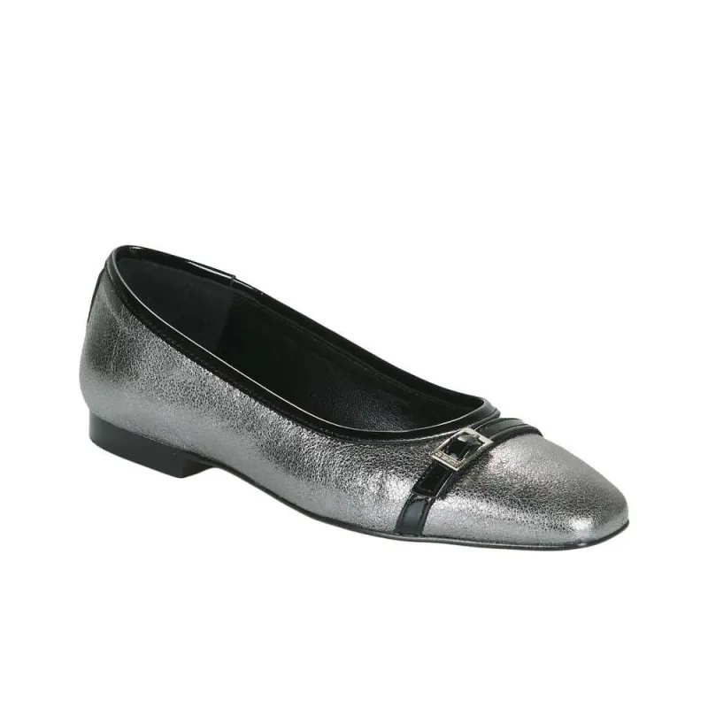 JB MARTIN Velina Casual Single Shoes Women's Silver Gray-3