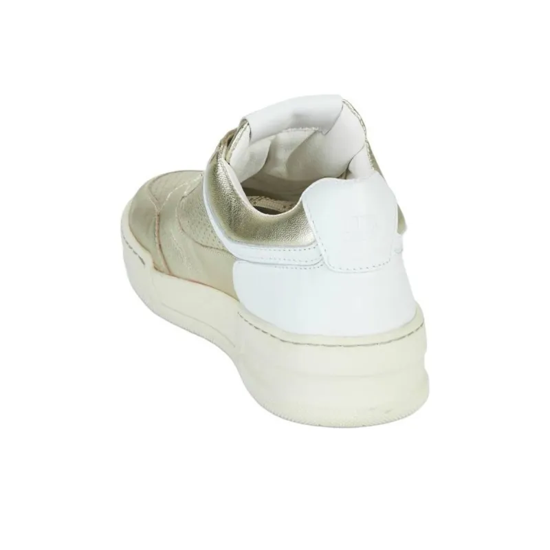 JB MARTIN Low Top Skateboard Shoes Women's Gold-5