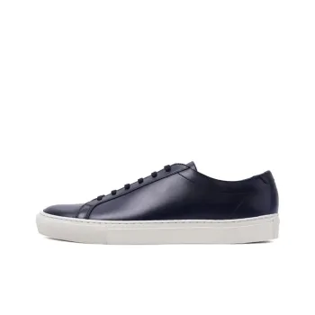 LOAKE Low Top Skateboard Shoes Men's Marine Blue