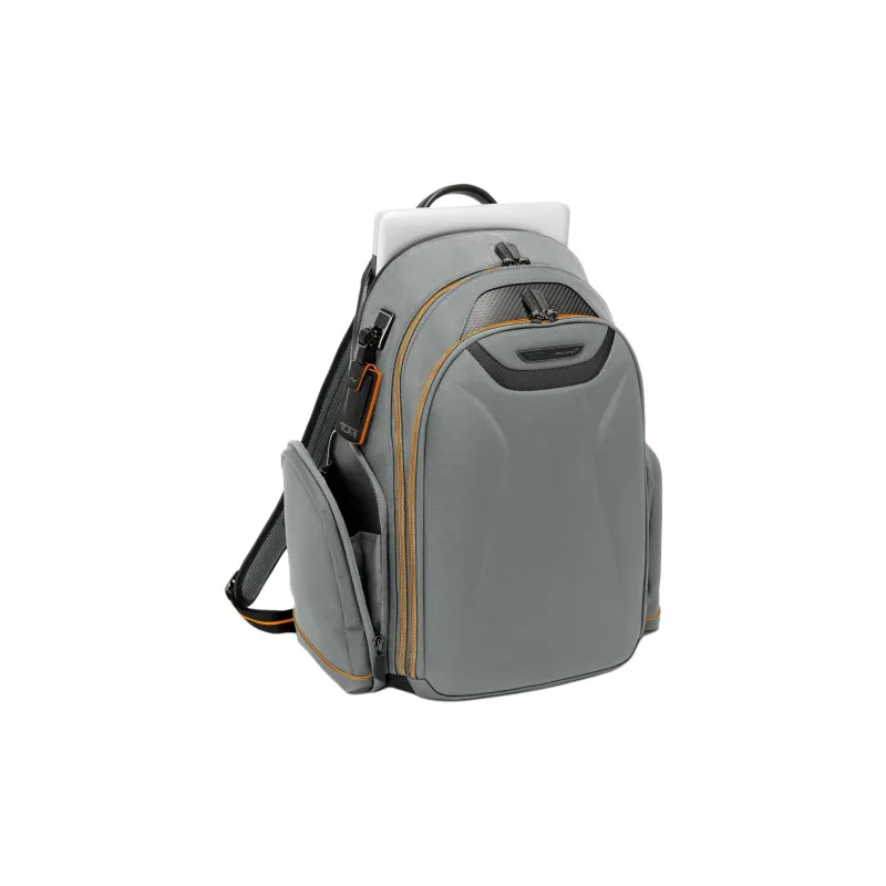 TUMI McLaren Collaboration Fabric Backpack Unisex Gray-1