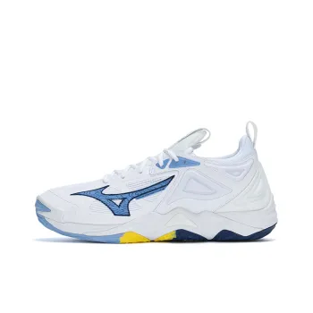 Wave Momentum Mizuno 3 'White Bellwether Blue'