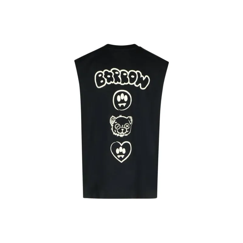 Barrow SS25 Tank Tops Men's Black-1